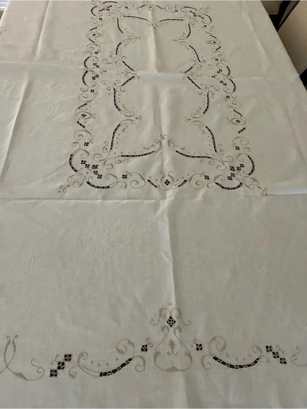 Handmade tablecloth plus